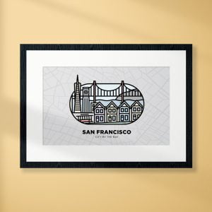 San Francisco - Framed Art